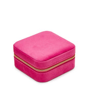 Lade das Bild in den Galerie-Viewer, Schmuckkästchen, Schmuckaufbewahrung, Travelcase - col. pink orchid - geschlossen
