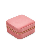 Lade das Bild in den Galerie-Viewer, Schmuckkästchen, Schmuckaufbewahrung, Travelcase - col. pink - geschlossen